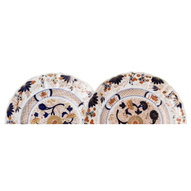 Earthenware Plates by Masons, Set of 2 For Sale - Image 5 of 8