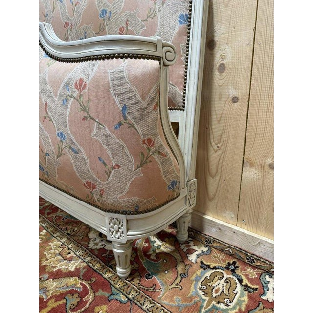 Louis XVI Style Basket Bed in Wood For Sale - Image 5 of 7