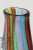 Vintage Signed Murano Striped Glass Pitcher or Object in Turquoise, Green, Pink, Red, Clear, Italy For Sale In Miami - Image 6 of 10