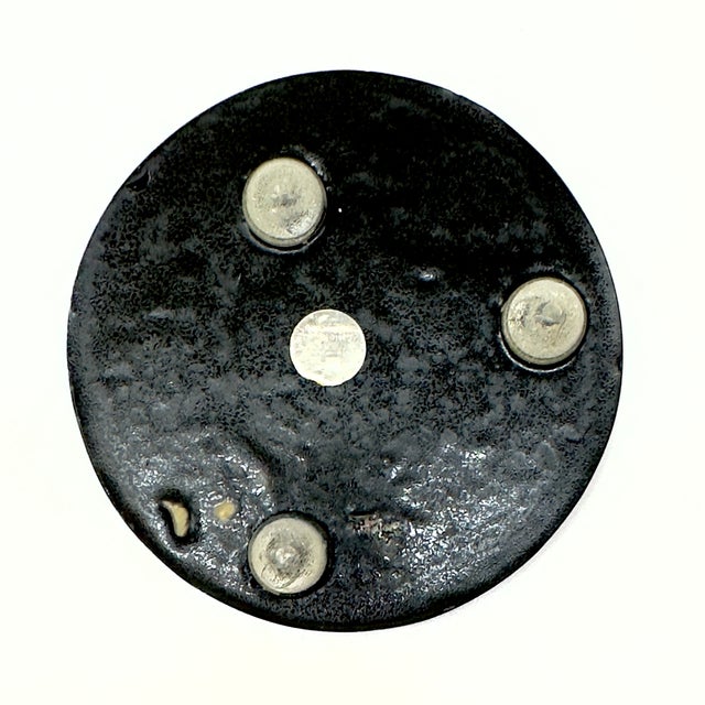 Mid-Century Resin & Abalone Trivet Curation - Group of 3 For Sale - Image 16 of 17