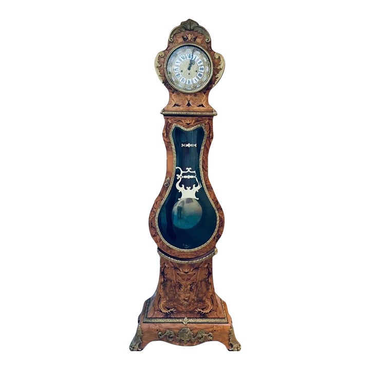 1980s Franz Hermle Le Ore Rare Italy Germany Grandfather Clock