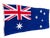 Ralph Lauren Hand-Sewn Oversized Australia Flag – 115" X 54" – Early 20th Century Textile Maritime or Official Government Ensign For Sale - Image 4 of 8