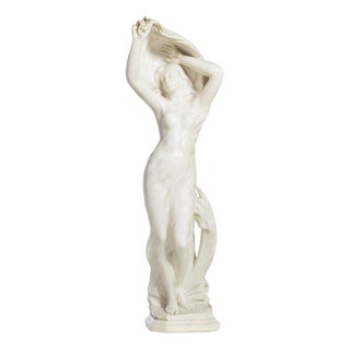 Guglielmo Pugi, Figurative Sculpture, 20th Century, Marble For Sale