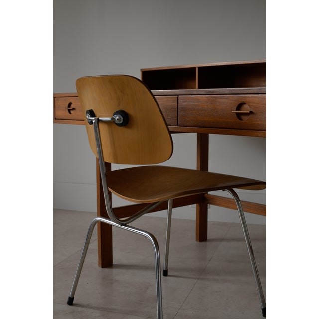Løvig Design 1950s Peter Løvig Nielsen Partners Flip Top Desk by Løvig, Denmark For Sale - Image 4 of 10