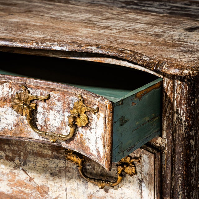 Brown Baroque Commode, 18th Century For Sale - Image 8 of 15