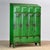 Industrial Vintage Industrial Green Locker, 1950s For Sale - Image 3 of 14