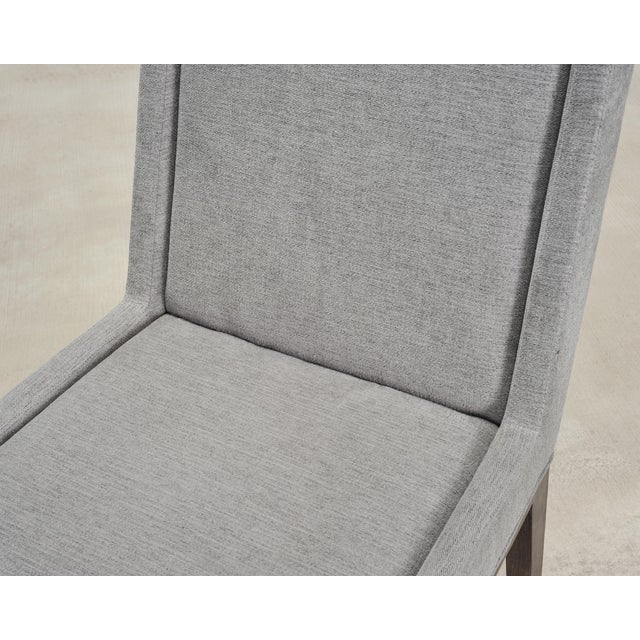 Set of Eight Bernhardt "Linea" Cerused Ash Dining Chairs For Sale - Image 10 of 18