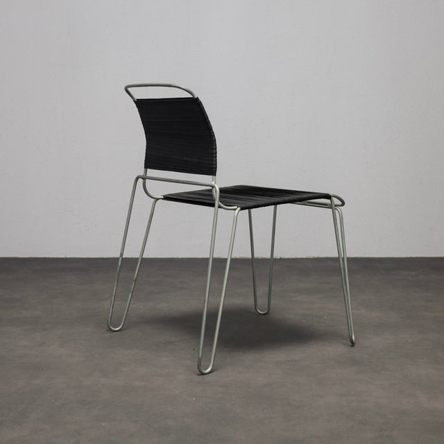 1990s Rubber Band Chairs by Tom Dixon, 1990s, Set of 2 For Sale - Image 5 of 9
