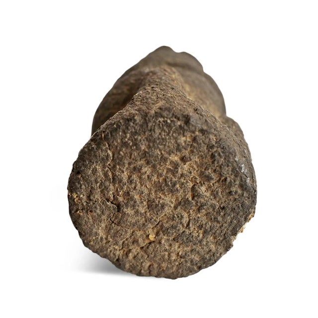 Black Antique Bamileke Stone Figure For Sale - Image 8 of 8