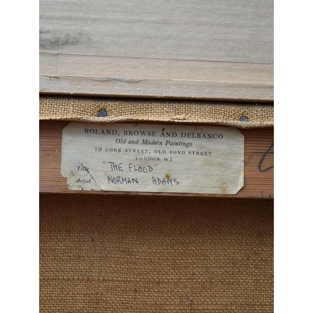 Norman Adams RA, The Flood, Oil on Canvas, 1961 For Sale - Image 14 of 16