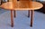 Wood Danish Mid Century Modern Extending Teak Round Dining Table c.1960 For Sale - Image 7 of 11