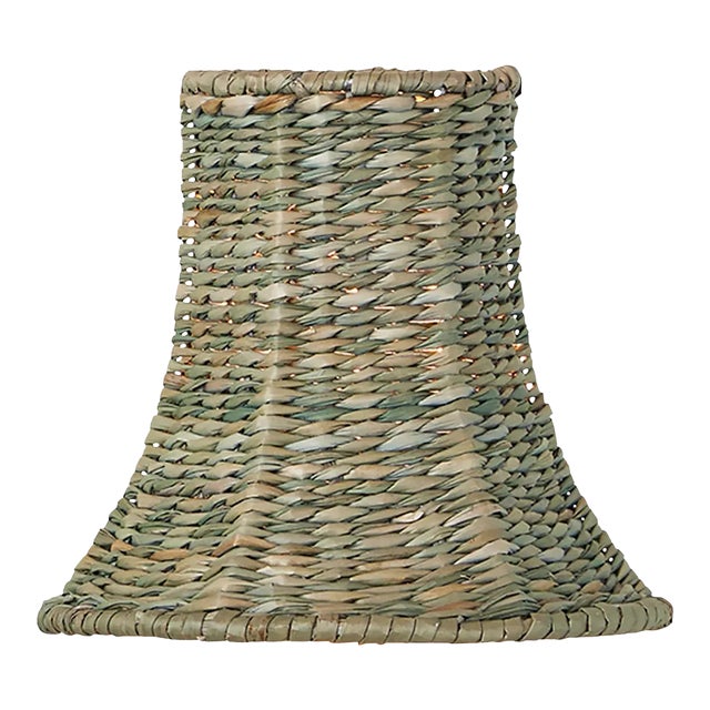 Currey & Company Bell Light Teal Chandelier Shade For Sale