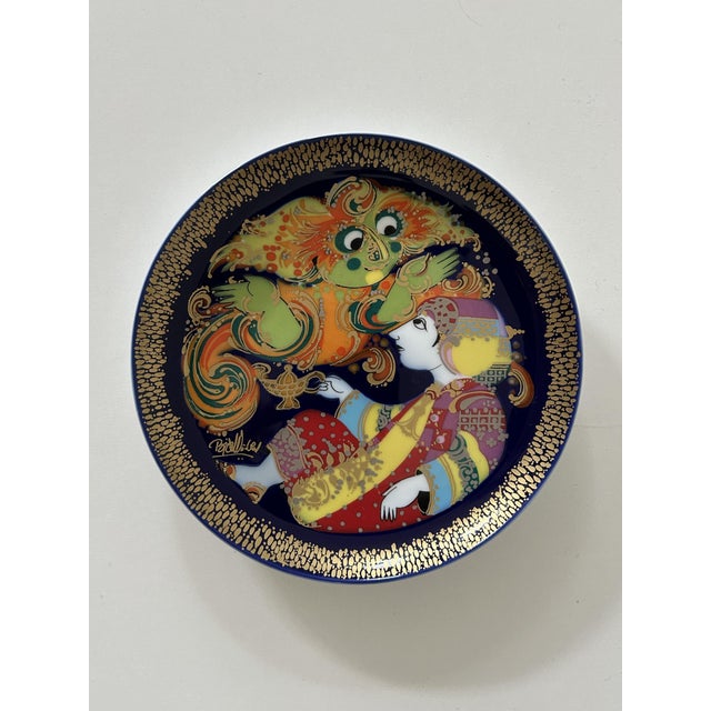 Aladdin Plate No. I by Bjørn Wiinblad for Rosenthal, 1970s For Sale - Image 6 of 6