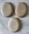 Taupe Set of 6 Mid Century Denwar Bantu California Pottery Plates For Sale - Image 8 of 14
