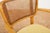 Wooden Chair with Caned Back and Fabric Seat from Horgenglarus, 1940s For Sale - Image 6 of 12