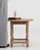 20th Century French Oak Side Table with Square Top For Sale - Image 9 of 10