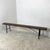 Wood Antique Bench in Wood and Wrought Iron, 1950s For Sale - Image 7 of 12