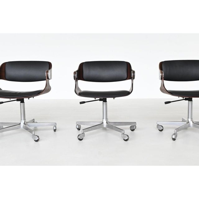 Vintage German Dining Chairs in Teak by Eugen Schmidt, 1965, Set of 6 For Sale - Image 9 of 18