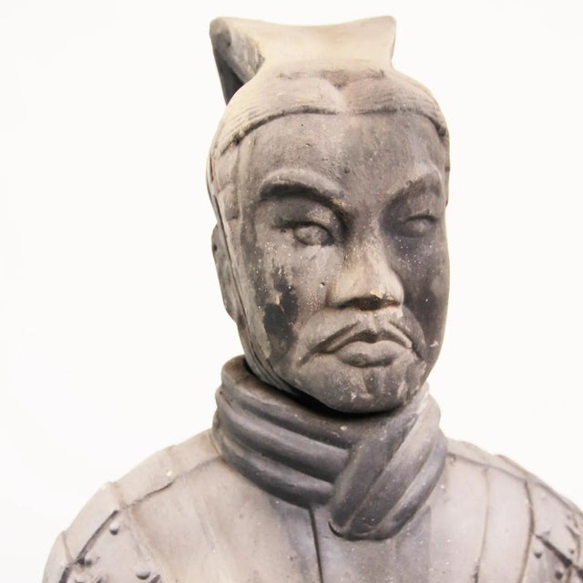 Asian Terra Cotta Warrior Medium For Sale - Image 3 of 4