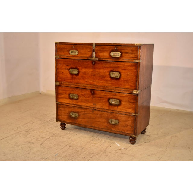 19th Century English Campaign Chest For Sale In Greensboro - Image 6 of 6