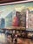 Brown Vintage Mid Century French Paris Modernist Impressionist Canvas Framed Oil Painting Signed 1960s For Sale - Image 8 of 12