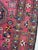 Antique Heriz Runner in Pink, Peacock Teal, Cantaloup, & Dirty Olive Rug 3.3 x 14 For Sale - Image 10 of 14