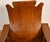 Arts & Crafts 1900s Antique Mission Arts & Crafts Tiger Oak Wood Rocking Chair For Sale - Image 3 of 10