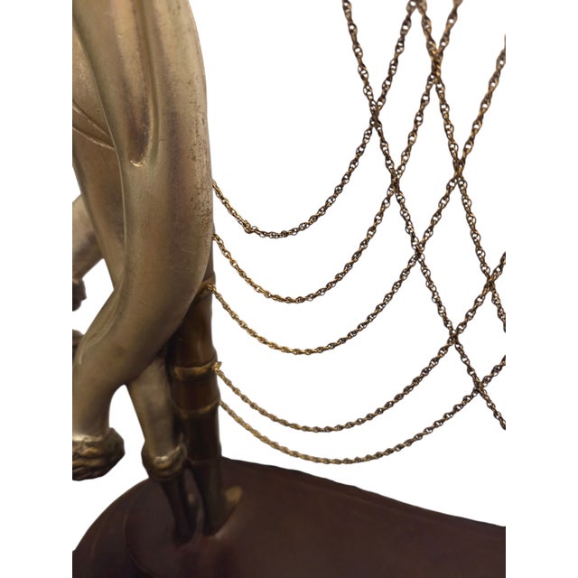 Erte Romain De Tirtoff the Wedding Bronze Sculpture Figural Dance Fine Art 1986 For Sale - Image 17 of 18
