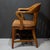 Brown Antique Solid Quarter-Sawn Oak Banker's Chairs c.1934 For Sale - Image 8 of 18