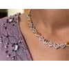 Natural multi sapphire 8.85cts & diamond 2.50cts necklace in 18k gold For Sale - Image 16 of 18