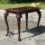 Brown Vintage Regency Side Table For Sale - Image 8 of 8