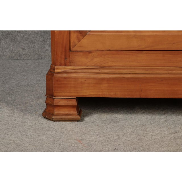 Antique Biedermeier Cabinet in Cherry, 1830 For Sale - Image 14 of 18