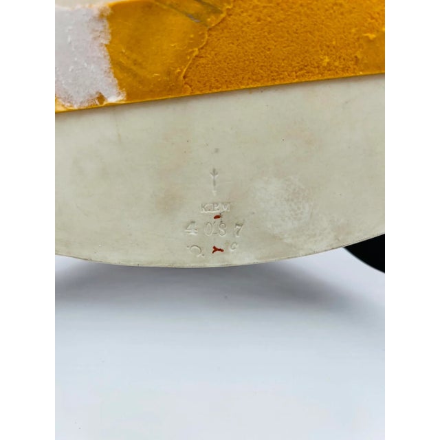 Antique Kpm Porcelain "View of Tharandt" 14 Inch Plaque For Sale In Boston - Image 6 of 8