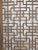 Late 19th Century Lattice Antique Chinese Wood Screen Panel For Sale - Image 5 of 7