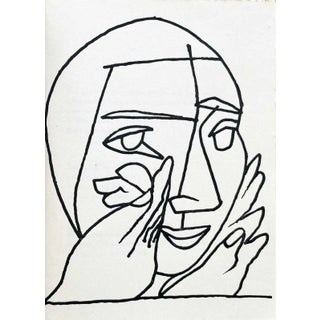 1950s Francoise Gilot Tout Dire 8 Lithograph D’un Temps Future For Sale