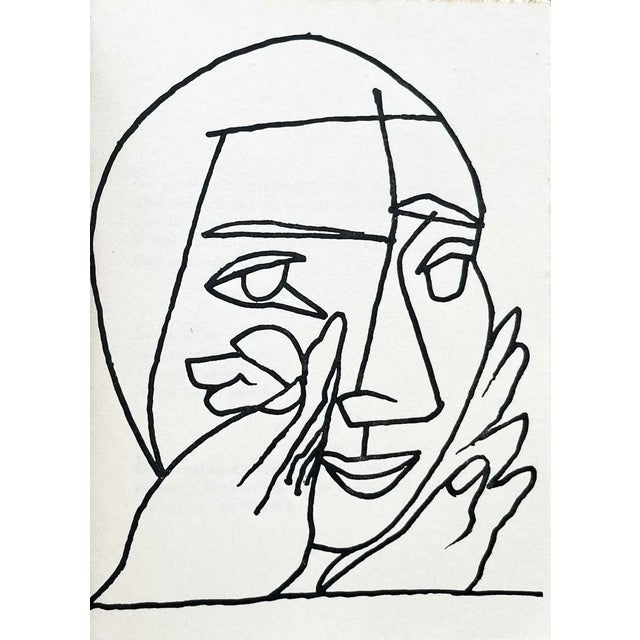 1950s Francoise Gilot Tout Dire 8 Lithograph D’un Temps Future For Sale