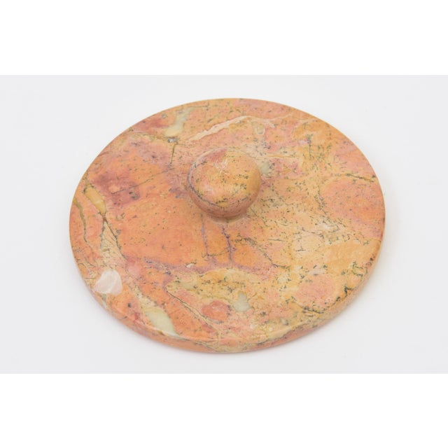 Stone Vintage 1950's Soapstone Jewelry or Keepsake Box For Sale - Image 7 of 10
