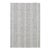 Dash & Albert by Annie Selke Melange Stripe Grey/Ivory Indoor/Outdoor Rug, 9' 6" x 13' 6" For Sale