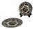 Antique 19th Century Dessert Plates in Bordeaux Earthenware from David Johnston, Set of 2 For Sale