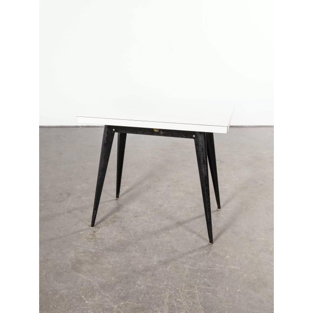 Vintage French T55 Dining Table from Tolix, 1950s For Sale - Image 3 of 10