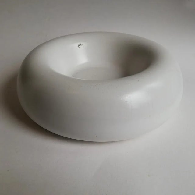 This white ceramic centerpiece was produced in Italy in the 1950s-60s and comes with its IP Bucci label.