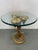 Hollywood Regency Venetian Round Side Table, Italy, 1960s For Sale - Image 6 of 6