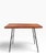 Mid Century Wicker Top Wrought Iron Base Side Table For Sale In New York - Image 6 of 10