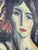 Paper After Edvard Munch “Birgit Prestøe” Hand-Textured Fine Art Portrait Print, 1924 For Sale - Image 7 of 9