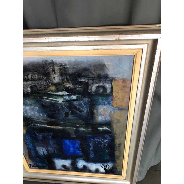 1950s Oil on Canvas by James Coignard For Sale - Image 5 of 7