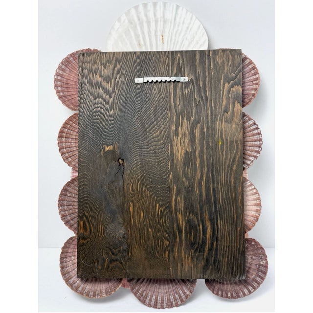 Vintage Shell Mirror For Sale In Los Angeles - Image 6 of 7