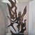 Mid-Century Brutalist Flame Table Sculpture For Sale - Image 6 of 6