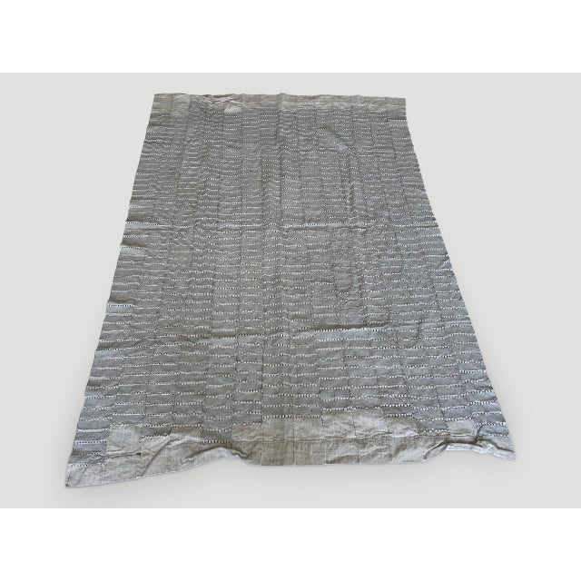 Vintage Linen and Cotton Textile For Sale - Image 15 of 18