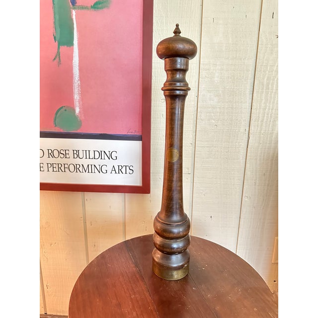 1950s Giant Italian Peppermill Traditional Chairish
