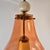 1990s Pink and Amber Murano Glass Pendant Lights - Pair For Sale - Image 10 of 13